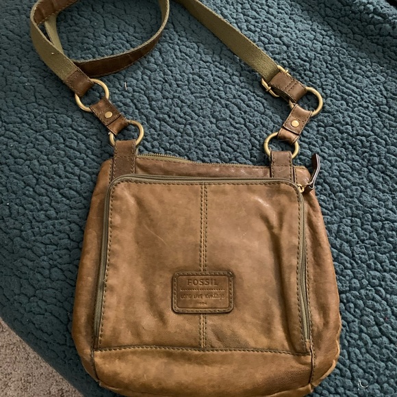 Fossil Handbags - Fossil leather crossbody